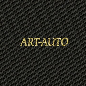 Логотип ART-AUTO. Тюнинг автомобилей в Харькове. Аквапринт.